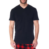 Alpine Swiss Mens Pajama Set Cotton Top Flannel Fleece Pants PJ Lounge Sleepwear – Red