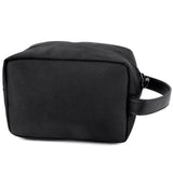 Alpine Swiss Hudson Shaving Kit Dopp Kit Overnight Toiletry Bag Travel Case New – Black