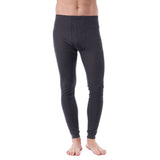 Alpine Swiss Mens Thermal Underwear Bottoms Waffle Long Johns Base Layer Pant – Gray
