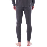 Alpine Swiss Mens Thermal Underwear Bottoms Waffle Long Johns Base Layer Pant – Gray