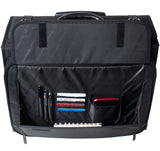 Alpine Swiss Rolling Briefcase Laptop Bag For Men Women Hard Side Catalog Case – Black