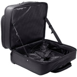 Alpine Swiss Rolling Briefcase Wheeled Overnight Carry on Bag up to 15.6” Laptop – Black