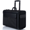 Alpine Swiss Rolling 17" Laptop Briefcase on Wheels Attache Lawyers Case Legal Size – Black
