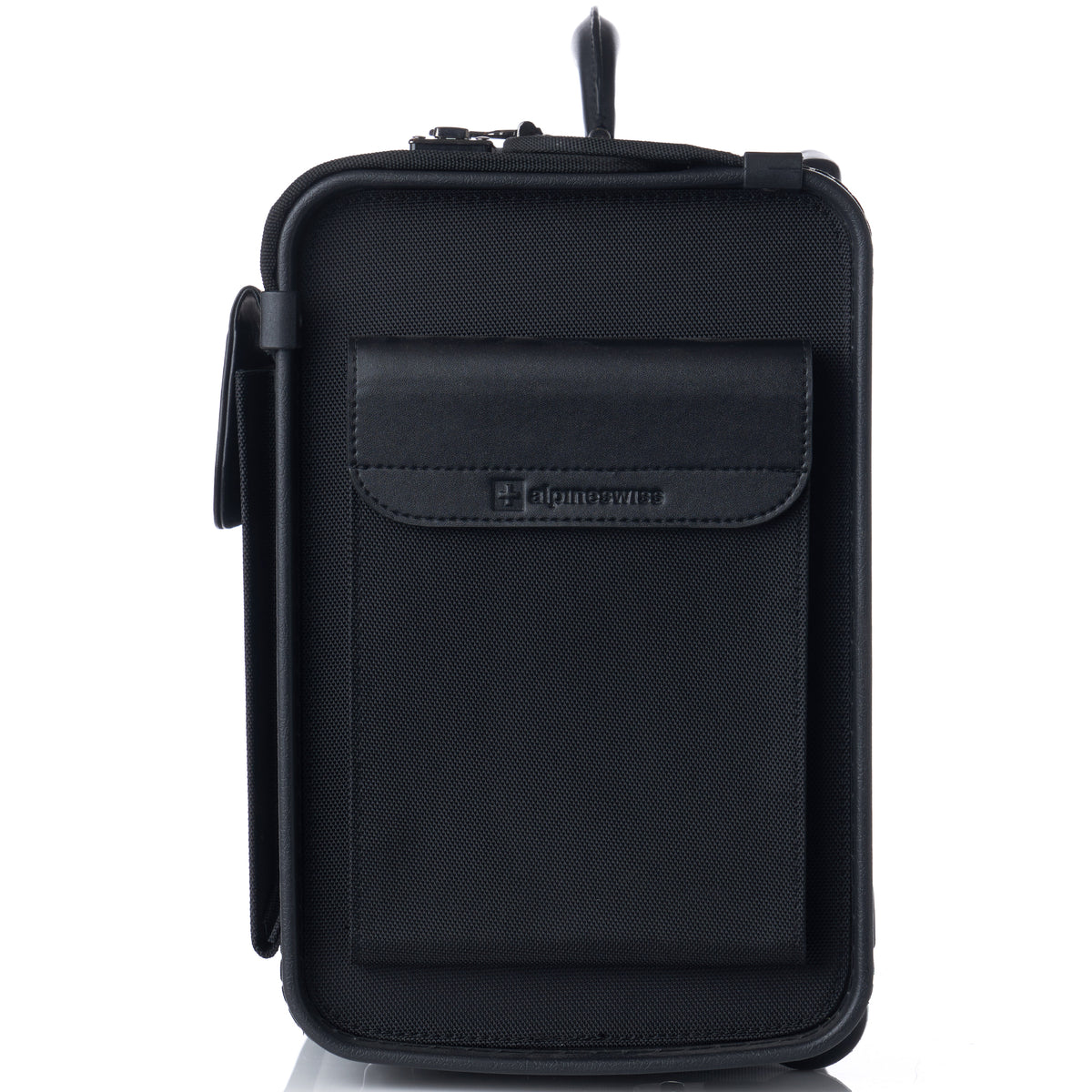 Alpine Swiss Rolling 17" Laptop Briefcase on Wheels Attache Lawyers Case Legal Size – Black