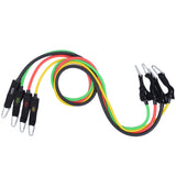 Alpine Swiss Exercise Resistance Bands with Handles Workout Fitness Tube Bands – 100 LB