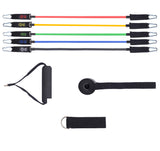 Alpine Swiss Exercise Resistance Bands with Handles Workout Fitness Tube Bands – 150 LB