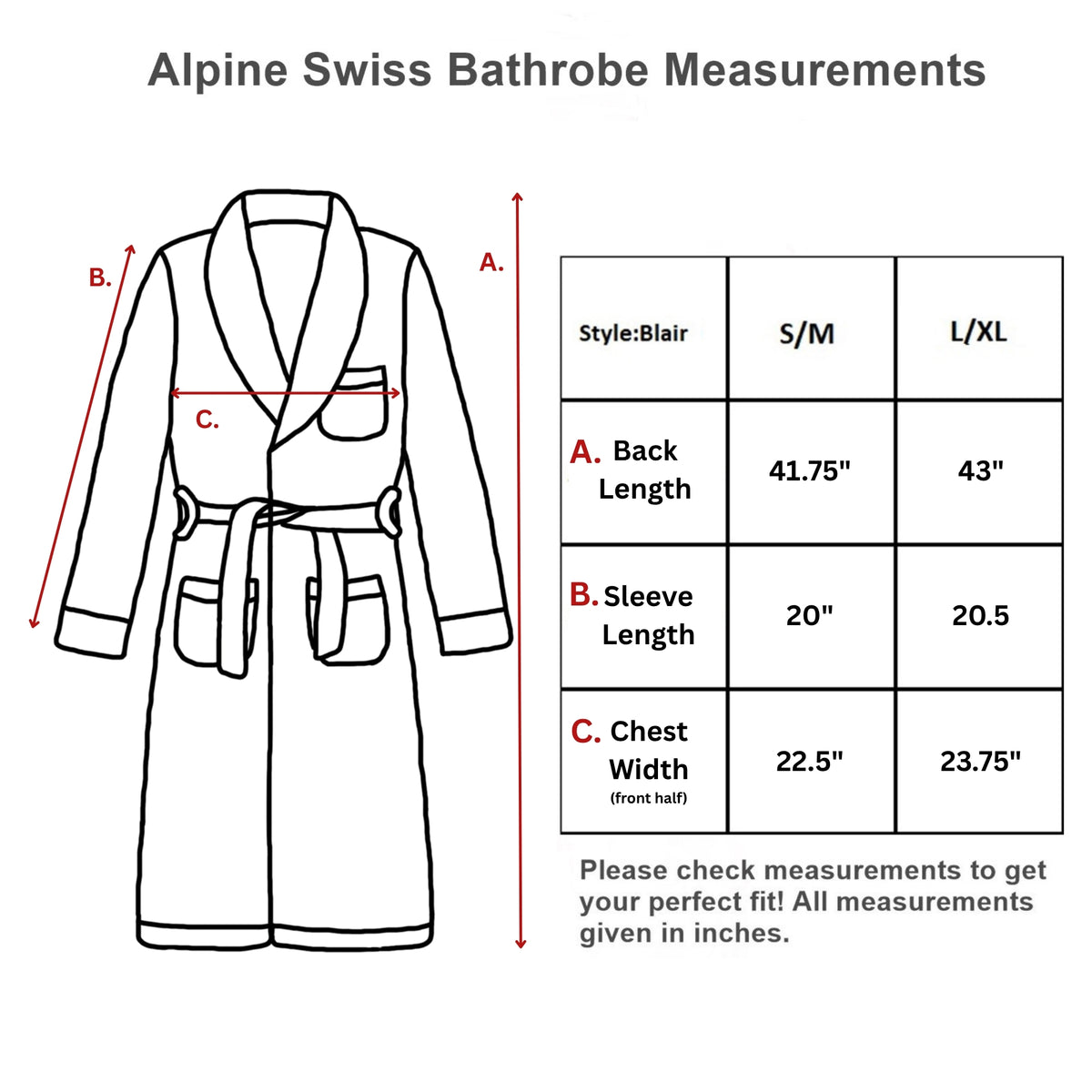 Alpine Swiss Blair Women Cotton Terry Cloth Bathrobe Shawl Collar Velour Spa Robe – White
