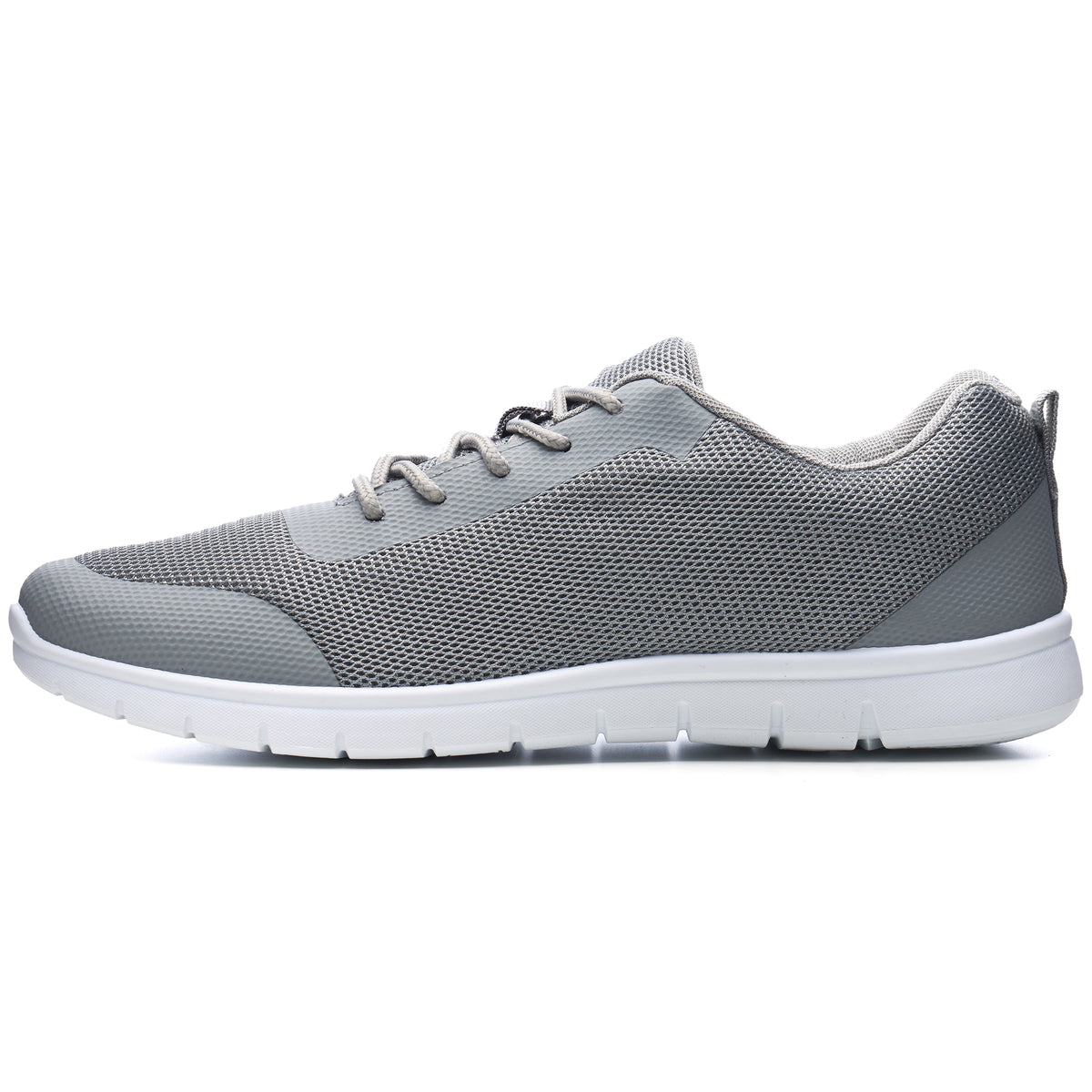 Alpine Swiss Bolt Mens Mesh Sneakers Lightweight Tennis Shoes Casual Trainers – Gray