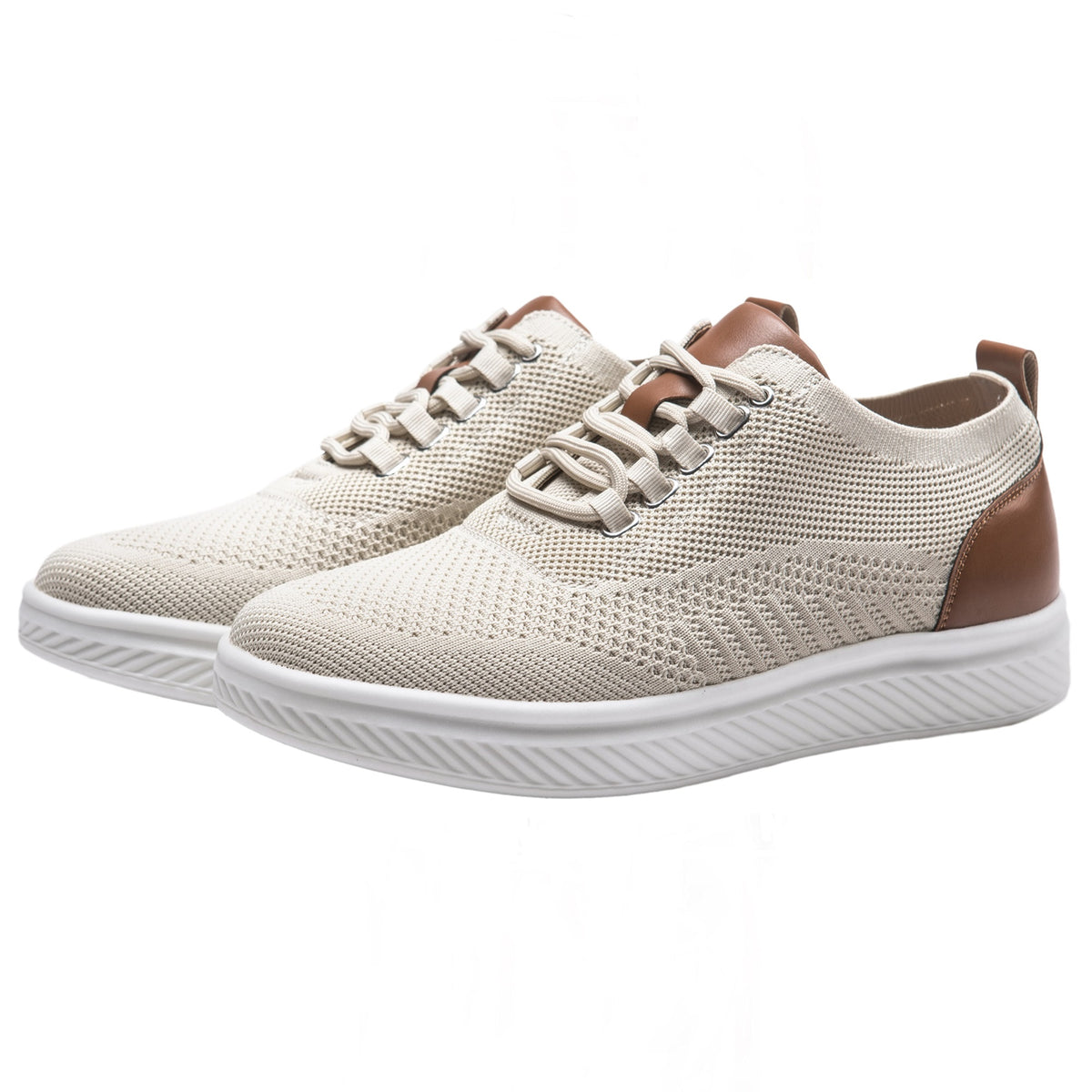 Alpine Swiss Brad Men's Lightweight Dress Sneakers – Beige
