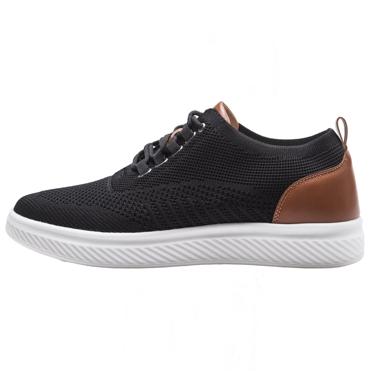 Alpine Swiss Brad Men's Lightweight Dress Sneakers – Black