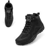 Alpine Swiss Brent Men's Lightweight Hiking Boots – Black