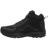 Alpine Swiss Brent Men's Lightweight Hiking Boots – Black