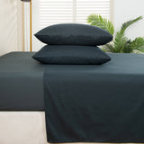 Alpine Swiss 4 Piece Bed Sheet Set Queen King Soft Comfort Hotel Luxury Bedding – Gray
