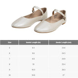 Alpine Swiss Cleo Women’s Mary Jane Ballet Flats Stylish Comfy Round Toe Dress Shoes – Pearl