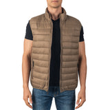 Alpine Swiss Clark Mens Puffer Vest Down Alternative Water Resistant Packable – Taupe