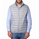Alpine Swiss Clark Mens Puffer Vest Down Alternative Water Resistant Packable – Gray