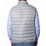 Alpine Swiss Clark Mens Puffer Vest Down Alternative Water Resistant Packable – Gray