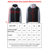 Alpine Swiss Cory Mens Light Windbreaker Jacket Water-Resistant Packable Hooded – Black