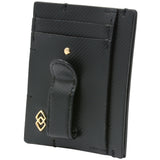 Alpine Swiss Double Diamond Mens RFID Money Clip Minimalist Front Pocket Wallet – Cordoba Black