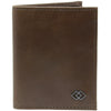 Alpine Swiss Men RFID Leather Wallet Slim Front Pocket Wallet Business Card Case – Brownstone