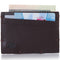 Alpine Swiss Double Diamond RFID Thin Card Case Leather Front Pocket Wallet – Saffiano Brown