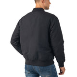 Alpine Swiss Damon Mens Bomber Jacket – Black
