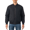 Alpine Swiss Damon Mens Bomber Jacket – Black