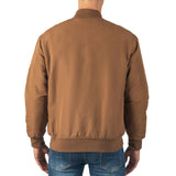 Alpine Swiss Damon Mens Bomber Jacket – Tan