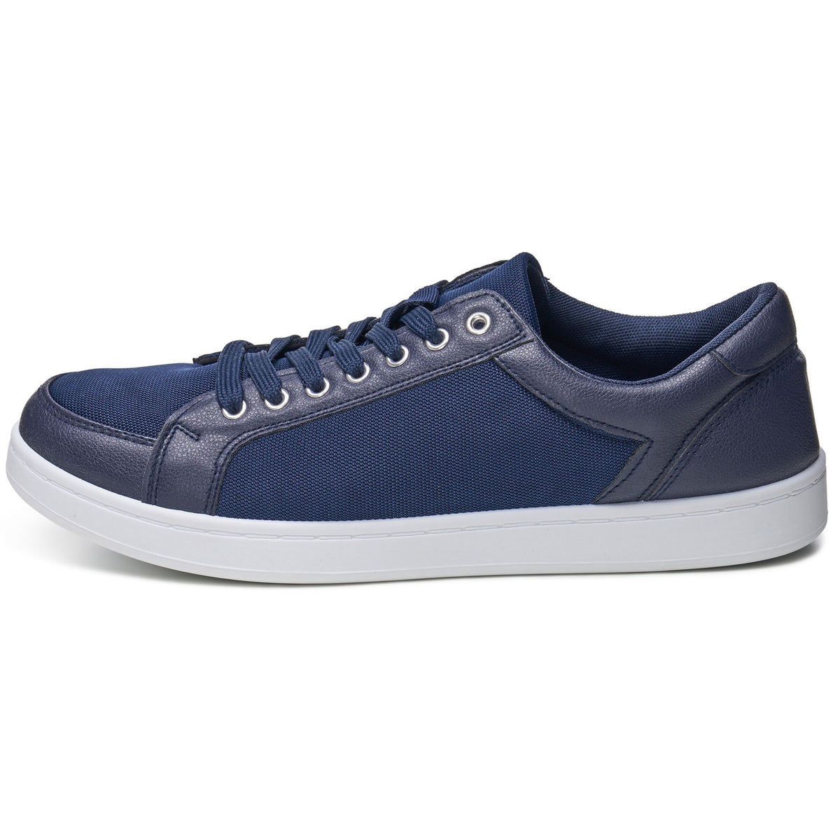 Alpine Swiss David Mens Fashion Sneakers Lace Up Low Top Retro Tennis Shoes – Blue