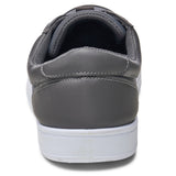 Alpine Swiss David Mens Fashion Sneakers Lace Up Low Top Retro Tennis Shoes – Gray