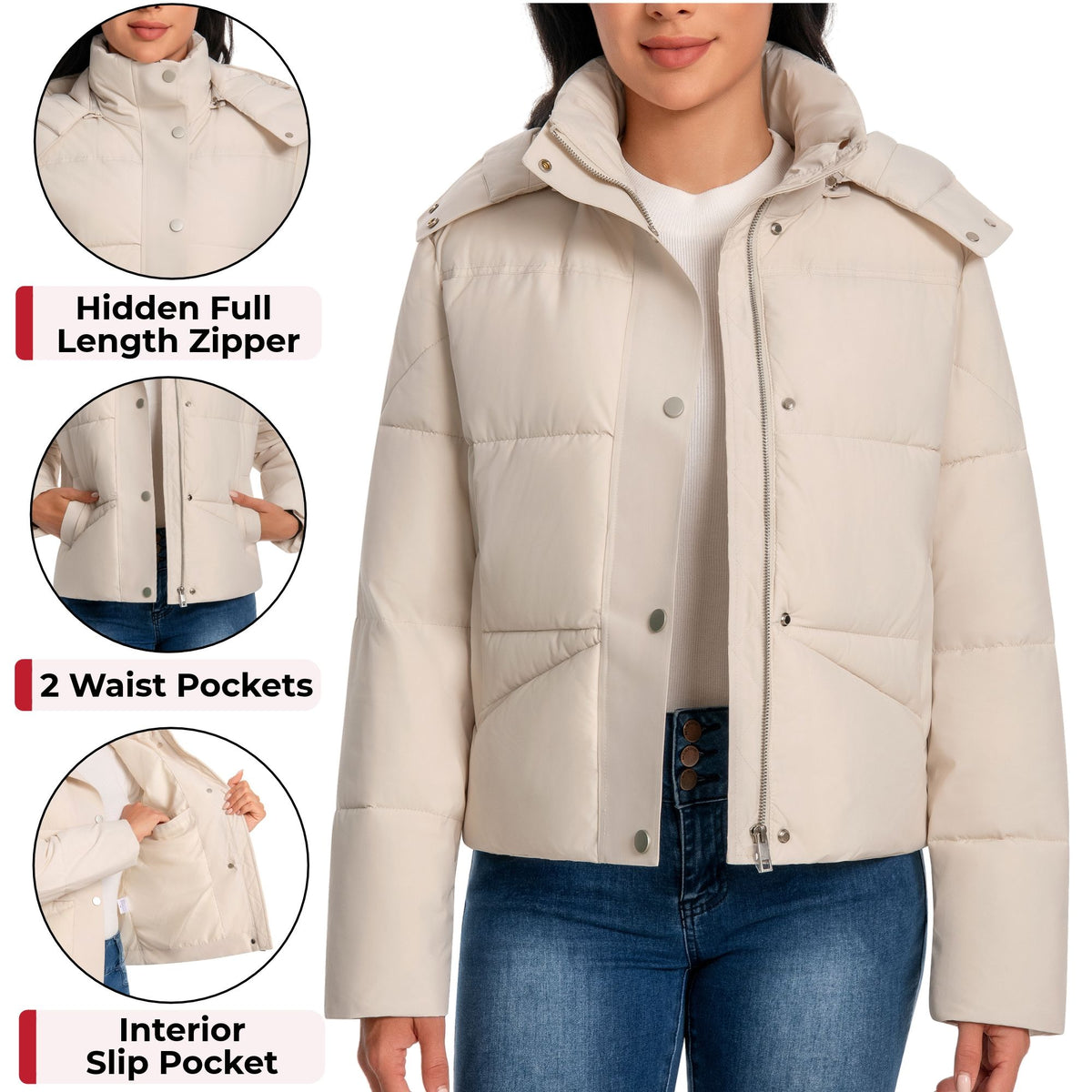 Debra jacket cuffs and placket