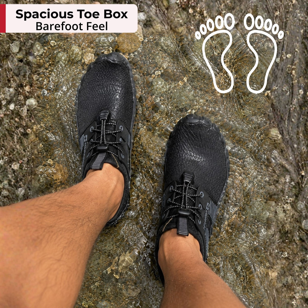Dylan water shoes in use