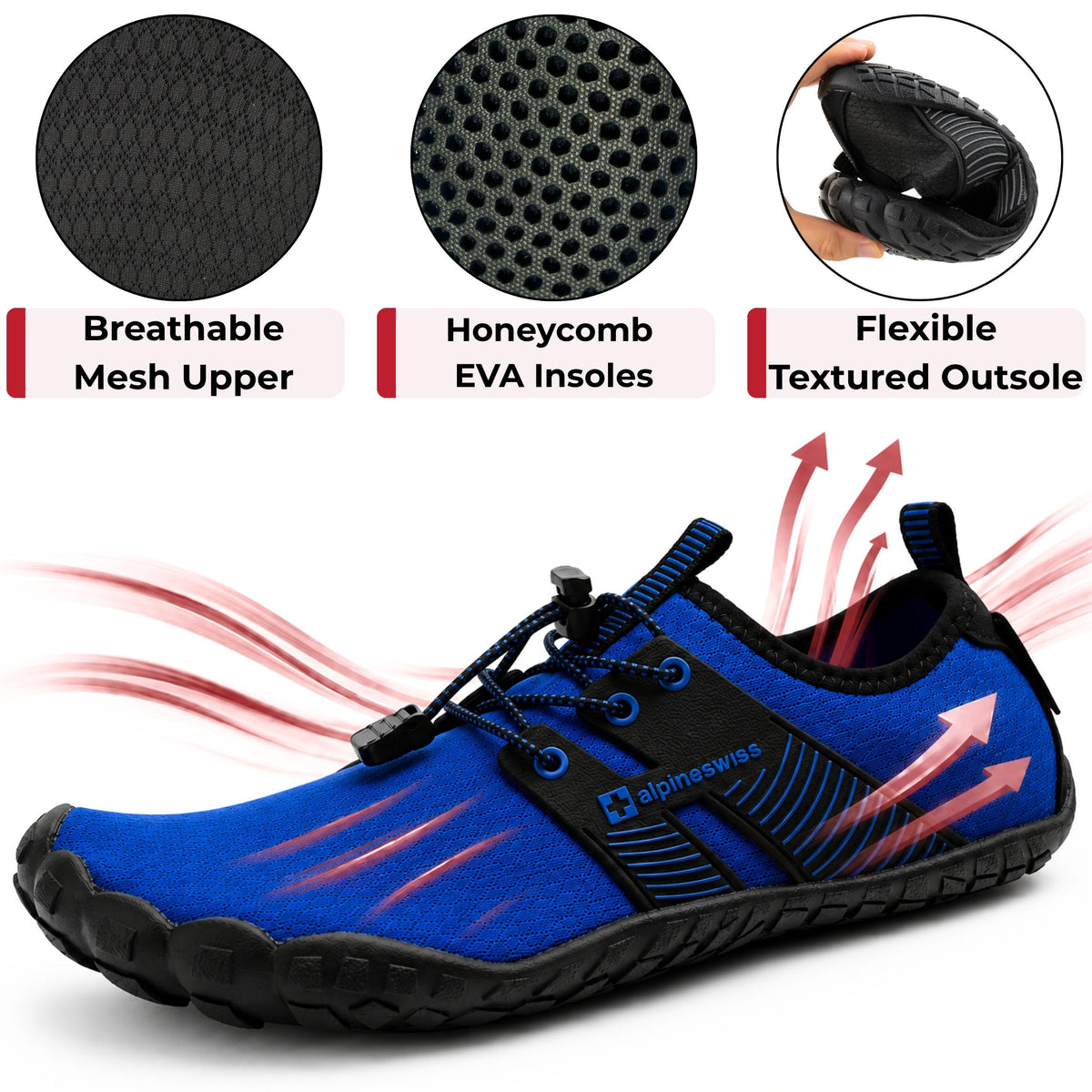 Dylan water shoes drainage and sole