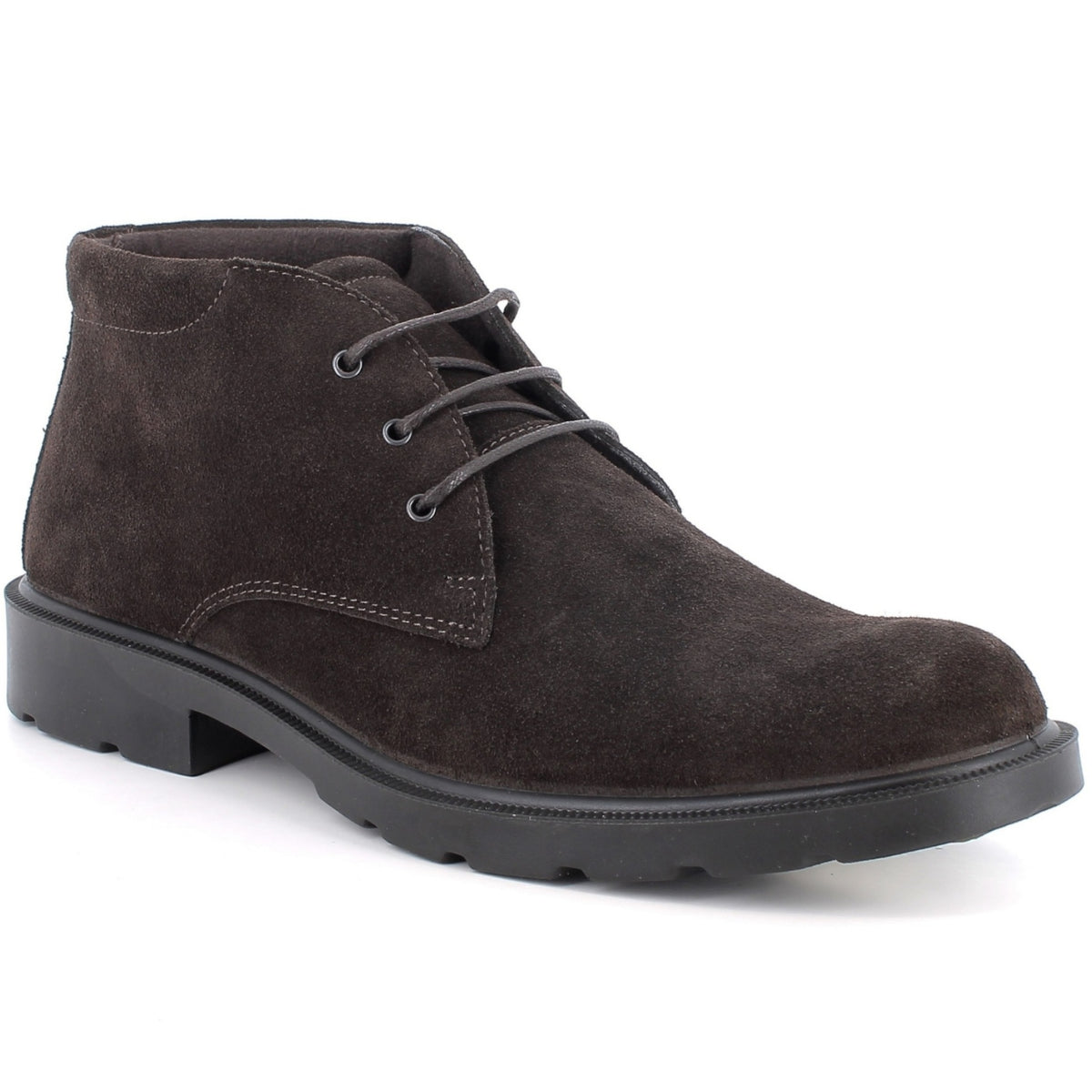 Alpine Swiss Elio Mens Suede Chukka Boots Waterproof Italian Desert Ankle Boots – Brown