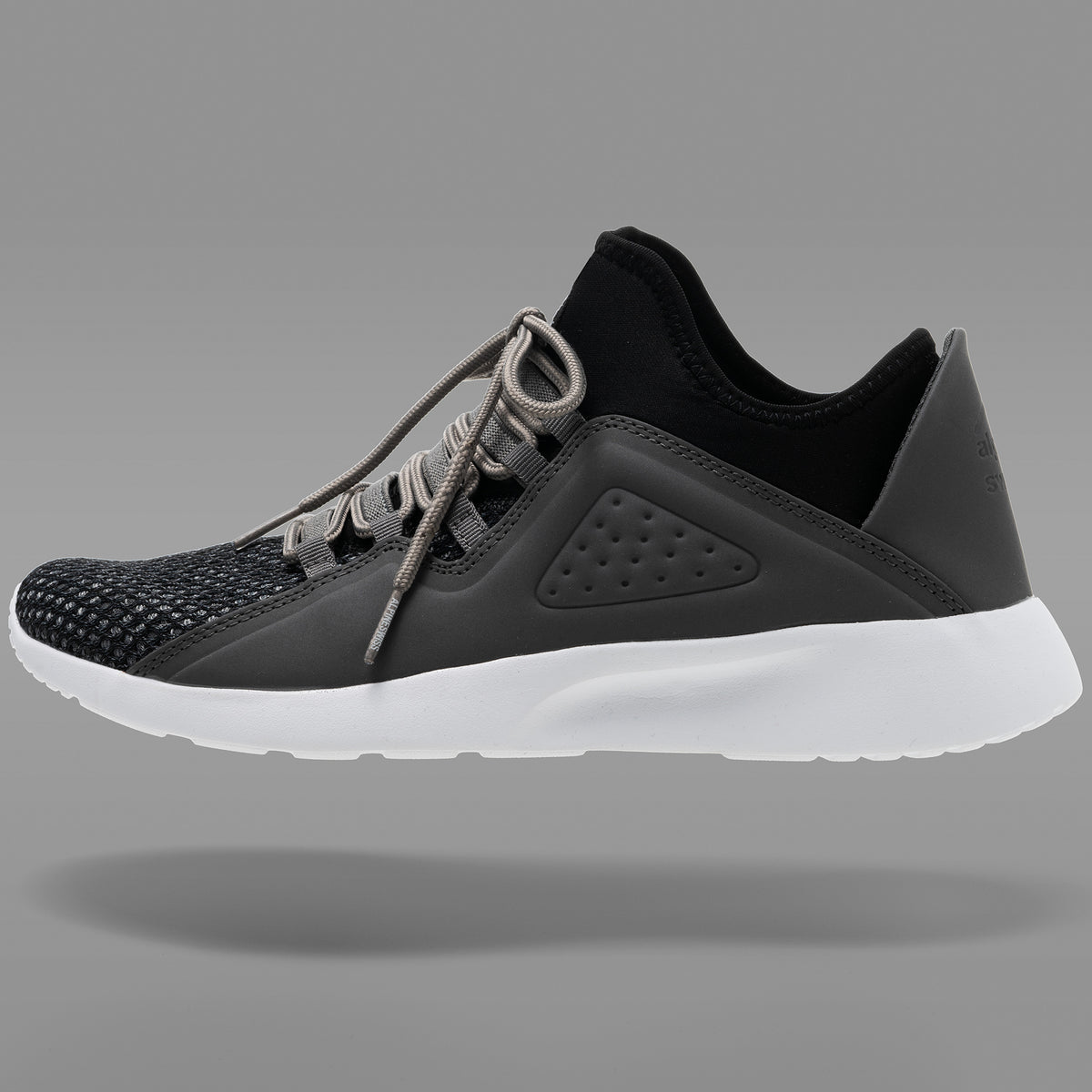 Alpine Swiss Mens Fashion Sneakers Lightweight Knit Top Elastic Sock Tennis Shoe – Gray
