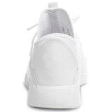 Alpine Swiss Mens Fashion Sneakers Lightweight Knit Top Elastic Sock Tennis Shoe – White