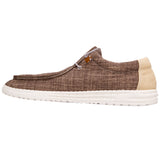 Alpine Swiss Flynn Mens Boat Shoes Lightweight Slip-On Loafers Moc Toe Sailing Deck – Brown