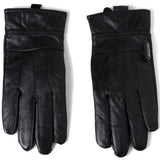 Alpine Swiss Womens Touch Screen Gloves Leather Phone Texting Glove Thermal Warm – Black