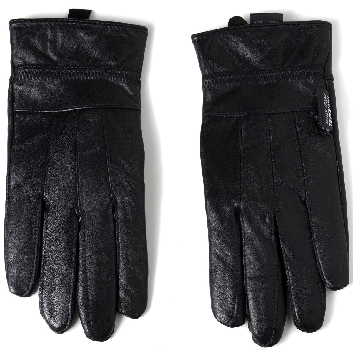 Alpine Swiss Womens Touch Screen Gloves Leather Phone Texting Glove Thermal Warm – Black