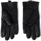Alpine Swiss Womens Touch Screen Gloves Leather Phone Texting Glove Thermal Warm – Black