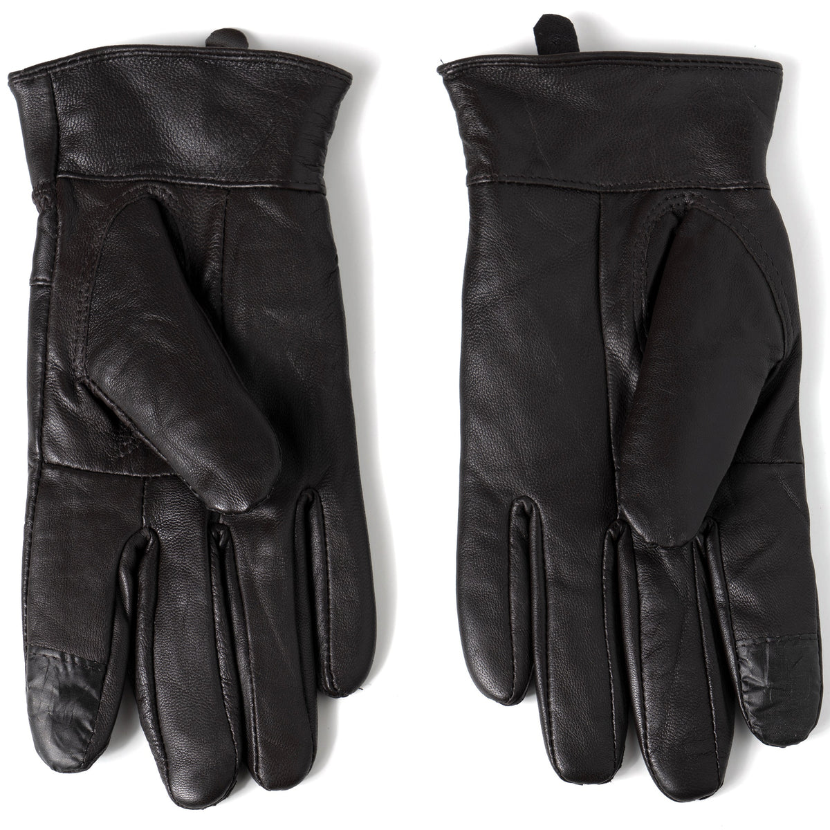 Alpine Swiss Womens Touch Screen Gloves Leather Phone Texting Glove Thermal Warm – Brown