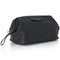 Alpine Swiss Lauter Toiletry Bag Genuine Leather Shaving Kit Dop Kit Travel Case – Black