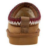 Alpine Swiss Haley Womens Fuzzy Slippers Warm Faux Fur Clog Slipper House Shoes – Chestnut