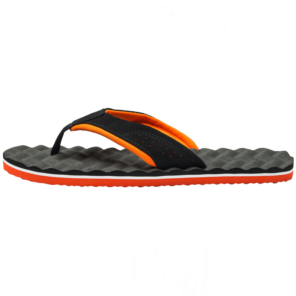 Alpine Swiss Joel Men’s Flip Flops – Black