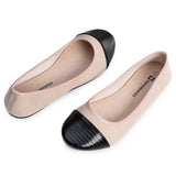 Alpine Swiss Kelly Women’s Ballet Flats – Blush
