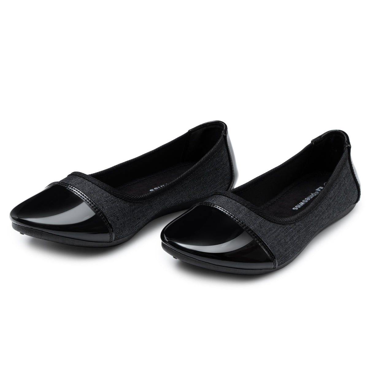 Alpine Swiss Kelly Women’s Ballet Flats – Charcoal
