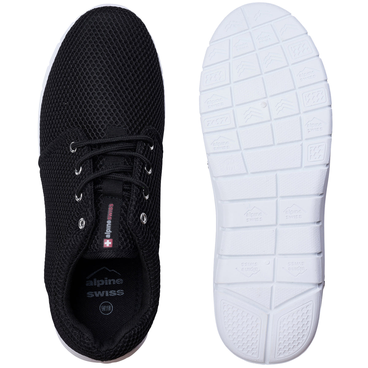 Alpine Swiss Kilian Men's Walking Shoes – Black