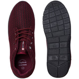 Alpine Swiss Kilian Men's Walking Shoes – Burgundy