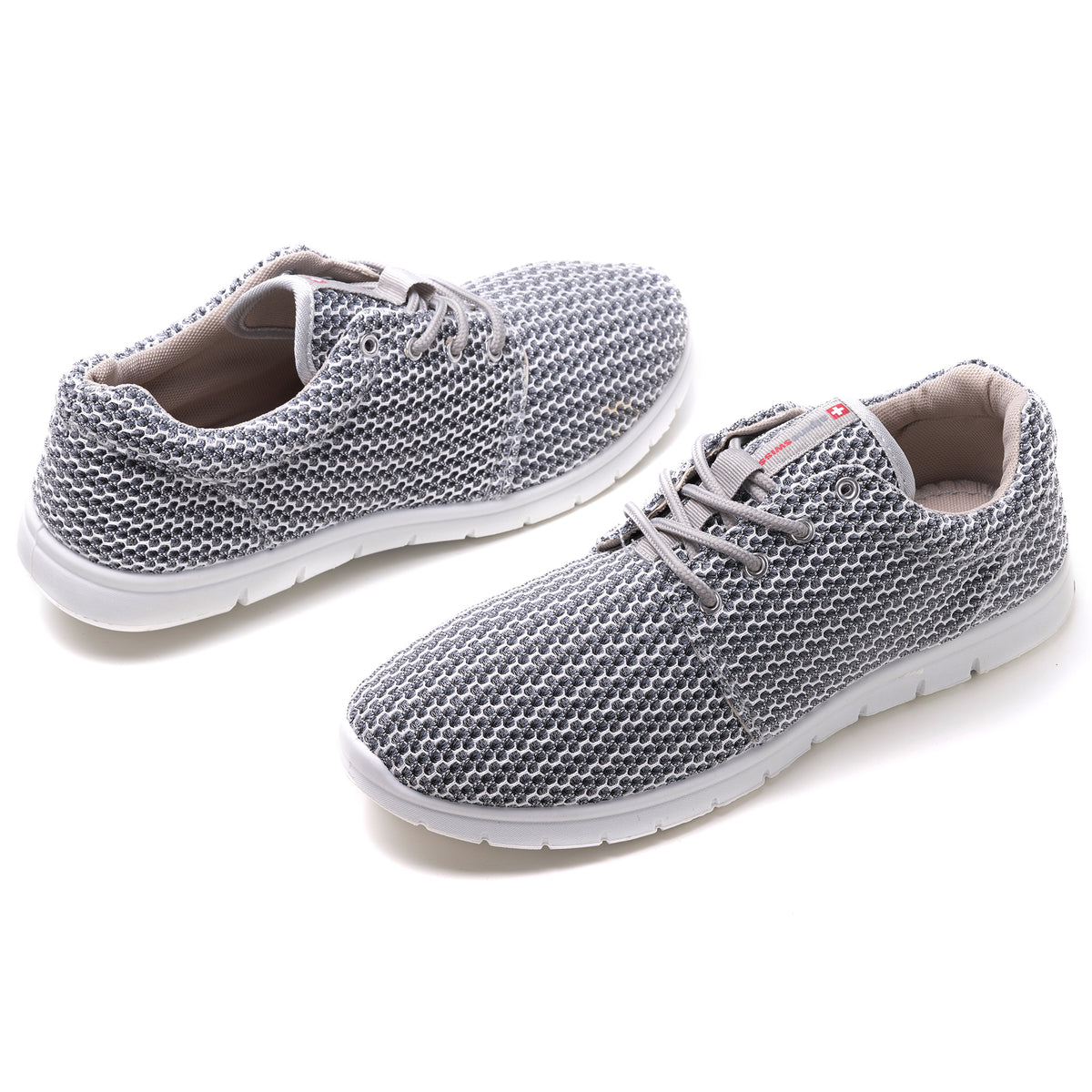Alpine Swiss Kilian Men's Walking Shoes – Gray