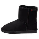 Alpine Swiss Laura Women's Short Winter Boots – Black